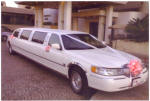 This lovely stretch Limo is also available to get you to the church on time and in style!